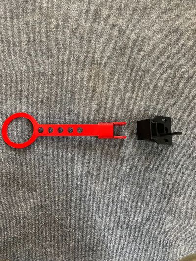 Rear Tow Hook with Jacking Pad